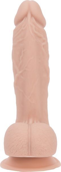 Реалистичный фаллоимитатор на присоске ADDICTION &mdash; Mark 7,5&Prime; Dildo With Balls, Beige SO5583 фото