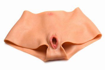Накладная вагина Master Series Silicone Vagina + Butt Panties - Small SX1190 фото