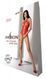 Бодистокинг с имитацией корсетной шнуровки Passion BS094 One Size, red, цветочный узор, с доступом SO8924 фото 6