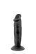 Фаллоимитатор с присоской Real Body - Real Zack Black, TPE, диаметр 3,7см SO4032 фото 1