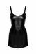 Платье Noir Handmade F320 Starlet, XL, под латекс, мини, молния по всей длине, кольцо на поясе SX0354 фото 7