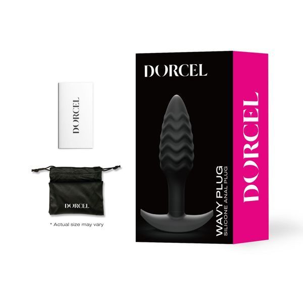 Анальная пробка Dorcel WAVY PLUG, диаметр 3 см, силикон SO8288 фото