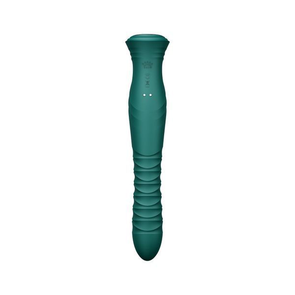 Пульсатор-кролик с вибрацией Zalo Mose 2 Turquoise Green SX2687 фото