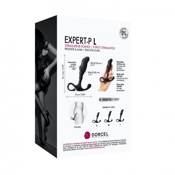 Ручной эргономичный массажер простаты Dorcel Expert P size L SO5526 фото