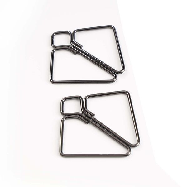 Зажимы для сосков с тяжелой подвеской LOCKINK Nipple Clamps&nbsp;with Heavy Pendant - Grey SX0845 фото