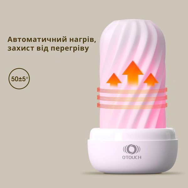 Мастурбатор Otouch DECOR 2, TPE, подогрев до 55 &deg;C, УФ-дезинфекция SO9370 фото