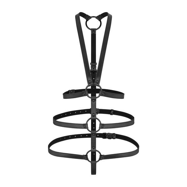 Портупея-фиксатор Bedroom Fantasies: Vera Bondage Harness, черная SO8826 фото