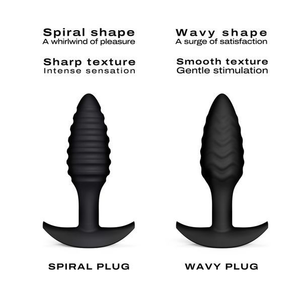 Анальная пробка Dorcel WAVY PLUG, диаметр 3 см, силикон SO8288 фото