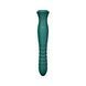 Пульсатор-кролик с вибрацией Zalo Mose 2 Turquoise Green SX2687 фото 6