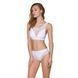 Топ с прозрачной вставкой Passion PS002 TOP XL, white SO4206 фото 2