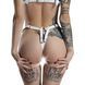 Трусики из натуральной кожи Feral Feelings - String Bikini White SO9424 фото 3