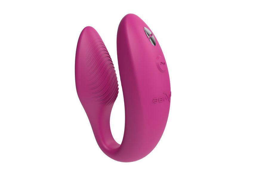 Смарт-вибратор для пар We-Vibe Sync 2 Rose, 10 виброрежимов, пульт ДУ SO8761 фото