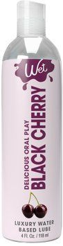 Розпродаж!!! Лубрикант на водній основі Wet Oral Play Black Cherry 118 мл (термін до 11.01.2026) SO9887-R фото