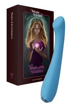 Вибратор для точки G FairyGasm MerryWand blue SX0631 фото