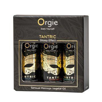 Набір олій для тантричного масажу Orgie &ndash; Tantric Mini Size Collection (3х30 мл), зволоження SX1556 фото