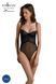 Боди Passion KERRIA BODY black, L/XL, с высокими вырезами и верхом балконет SX0485 фото 1