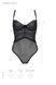 Боди Passion KERRIA BODY black, L/XL, с высокими вырезами и верхом балконет SX0485 фото 5