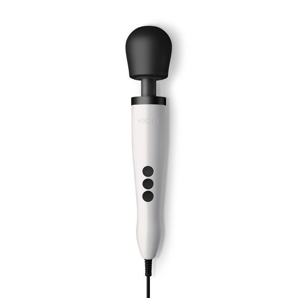 Вибромассажер DOXY Original White, очень мощный, питание 220В, пульсирующие вибрации SO1431 фото