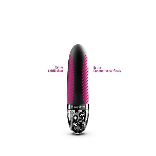 Вибратор с электростимуляцией Mystim Sleak Freak Black Edition SO8145 фото