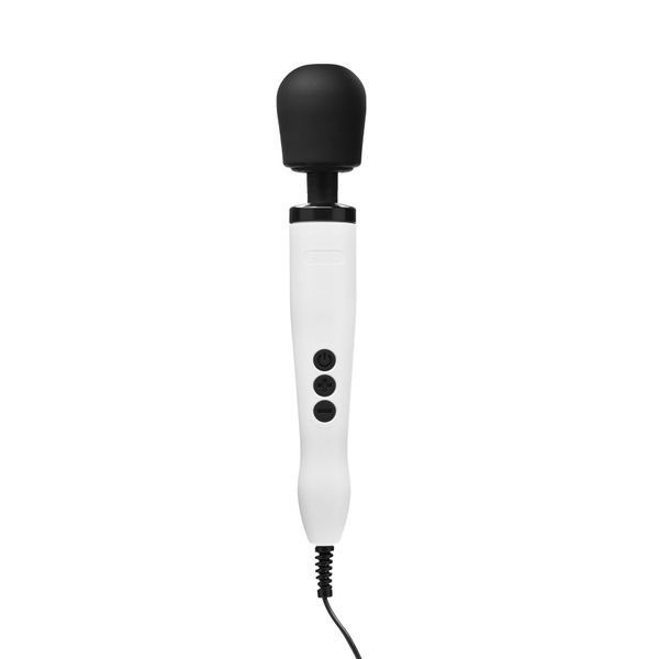 Вибромассажер DOXY Original White, очень мощный, питание 220В, пульсирующие вибрации SO1431 фото