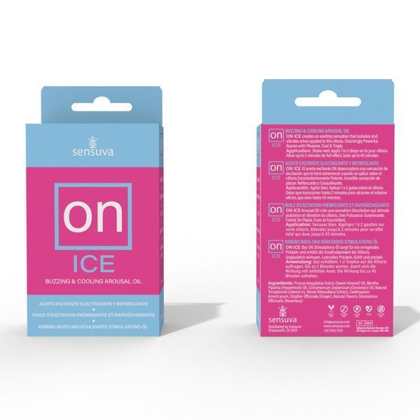 Возбуждающие капли для клитора Sensuva &ndash; ON Arousal Oil for Her Ice (5 мл) охлаждающие, до 30 минут SO3167 фото