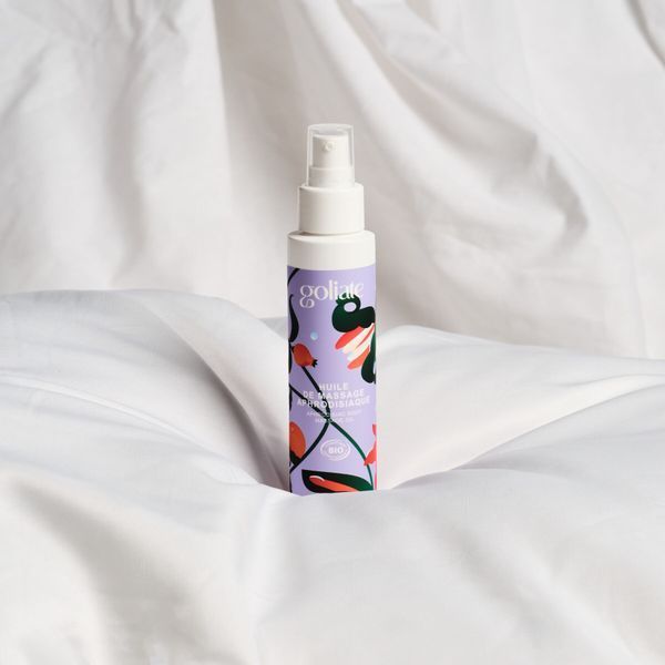 Масажна олія Goliate Huile De Massage Aphrodisiaque 100 мл, органічна, зігрівальний ефект SX3016 фото