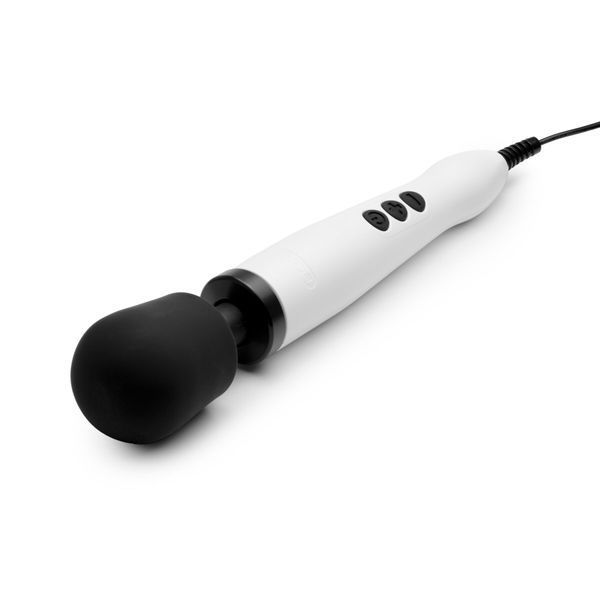 Вибромассажер DOXY Original White, очень мощный, питание 220В, пульсирующие вибрации SO1431 фото