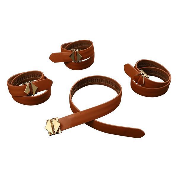 Набор для связывания LOCKINK Hogtie Set - Brown SX0840 фото