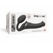 Безремневой страпон с вибрацией Strap-On-Me Vibrating Black M, диаметр 3,8см, пульт ДУ, регулируемый SO3354 фото 4