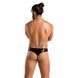 Мужские стринги Passion 033 THONG PAUL XXL/XXXL Black, под латекс SO7572 фото 4