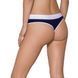 Спортивные трусики-стринги Passion PS007 PANTIES L, navy blue SO4251 фото 2