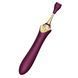 Мультифункциональный вибратор Zalo &mdash; Bess 2 Velvet Purple, 4 насадки, подогрев SO8237 фото 5