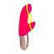 Мини вибратор-кролик со стимулирующей лентой Fun Factory AMORINO pink/neon yellow, лента съемная SX0946 фото 3