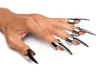 Набор колец с когтями Master Series Five-Piece Sensation Claw Rings - Silver SX1191 фото