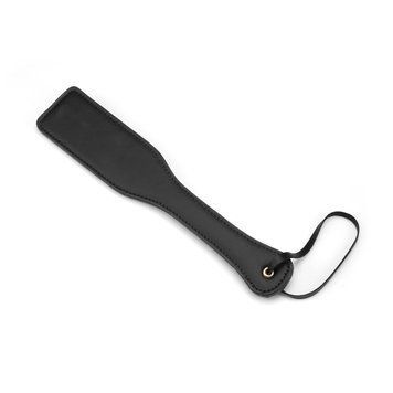 Паддл Liebe Seele Black Organosilicon Paddle, 32 см, экокожа SO9489 фото