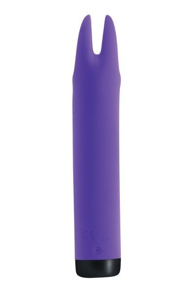 Вібратор S Pleasures Bullets Amethyst, фіолетовий, з двома відростками, 10 режимів, діаметр 2,8 см SX1604 фото