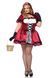 Эротический костюм Красной шапочки Leg Avenue Gothic Red Riding Hood 1X&ndash;2X, платье, накидка SO9126 фото 6