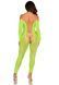 Бодистокинг Leg Avenue Crotchless Footless Lingerie Bodystocking One Size Neon Green SX2777 фото 2