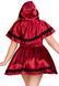 Эротический костюм Красной шапочки Leg Avenue Gothic Red Riding Hood 1X&ndash;2X, платье, накидка SO9126 фото 2