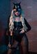 Эротический костюм кошечки Leg Avenue Fierce Feline M, боди, пояс с подвязкой, маска кошки SO9229 фото 4