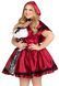 Эротический костюм Красной шапочки Leg Avenue Gothic Red Riding Hood 1X&ndash;2X, платье, накидка SO9126 фото 8
