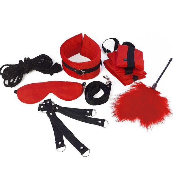 BDSM-набор Art of Sex &ndash; Soft Touch BDSM Set, красный, 9 предметов SO6599 фото
