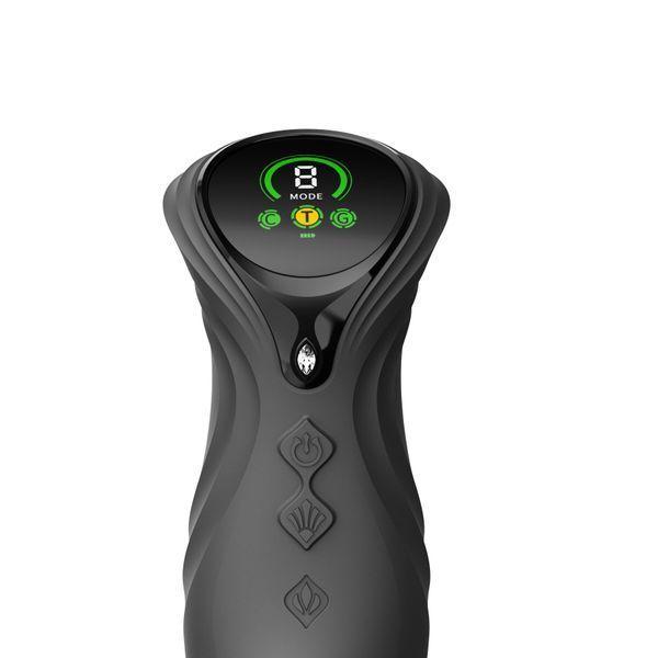 Пульсатор-кролик с вибрацией Zalo Mose 2 Obsidian Black SX2688 фото