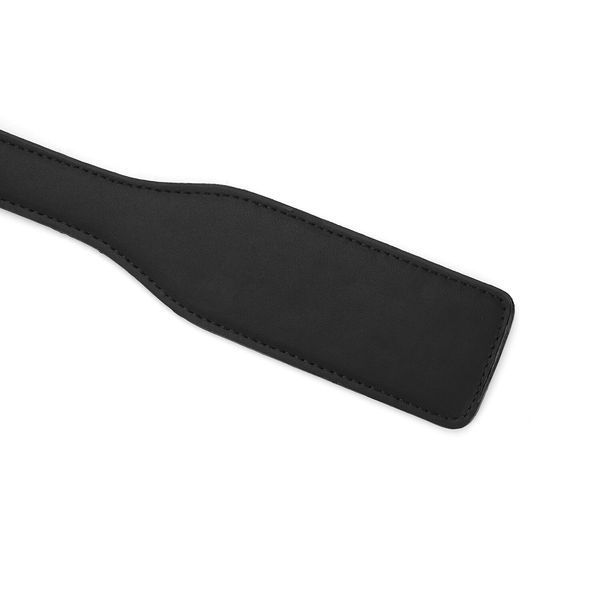 Паддл Liebe Seele Black Organosilicon Paddle, 32 см, екошкіра SO9489 фото