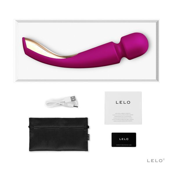 Вибромассажер LELO Smart Wand 2 Medium Deep Rose SO8098 фото