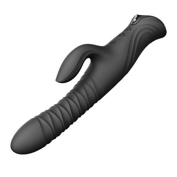 Пульсатор-кролик с вибрацией Zalo Mose 2 Obsidian Black SX2688 фото
