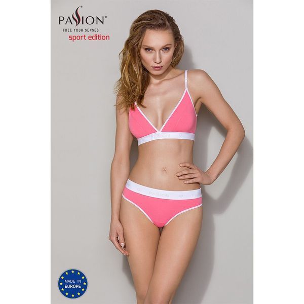Спортивные трусики-стринги Passion PS007 PANTIES S, pink SO4257 фото
