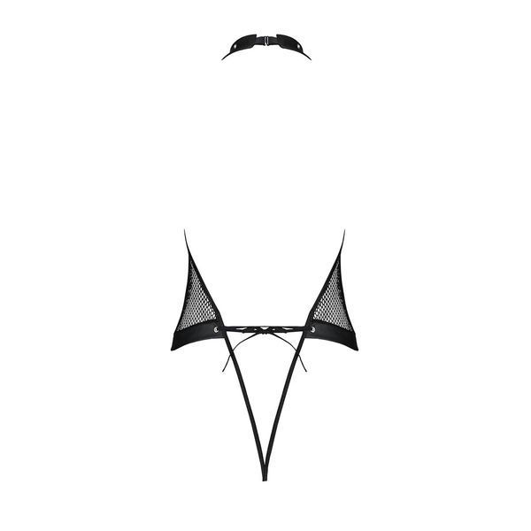 Боди-халтер с открытым доступом Passion MOONLIGHT BODY L/XL black SO8448 фото