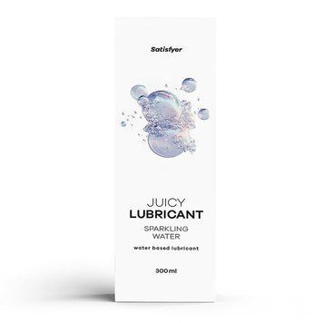 Лубрикант на водной основе Satisfyer Juicy Lubricant Sparkling Water water based 300 мл SX2729 фото