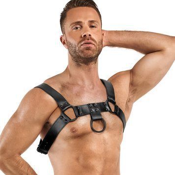 Портупея на плечи Bedroom Fantasies: Bruno Bondage Harness, черная SO8828 фото
